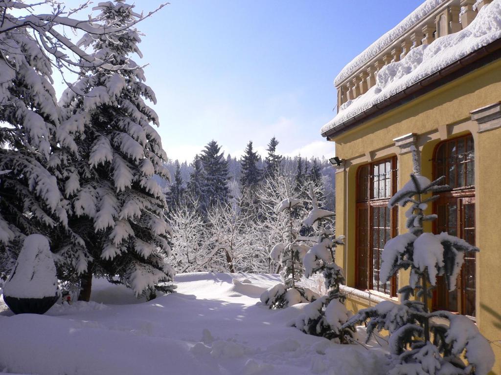 Hotel Villa Romantica ชกลาร์สกา ปอเรมบา ภายนอก รูปภาพ
